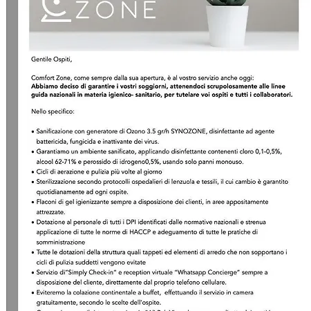Comfort Zone 호텔 *